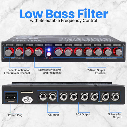 7 Bands Graphic Equalizer