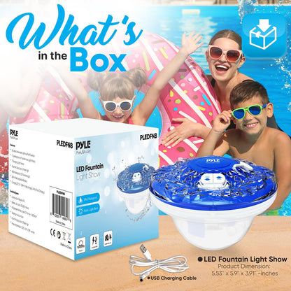 product image number 2 for Pyle Led Fountain Light Show