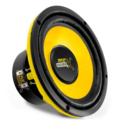 6.5" Mid Bass Woofer 300W Peak Power 4 Ohm Yellow Cone