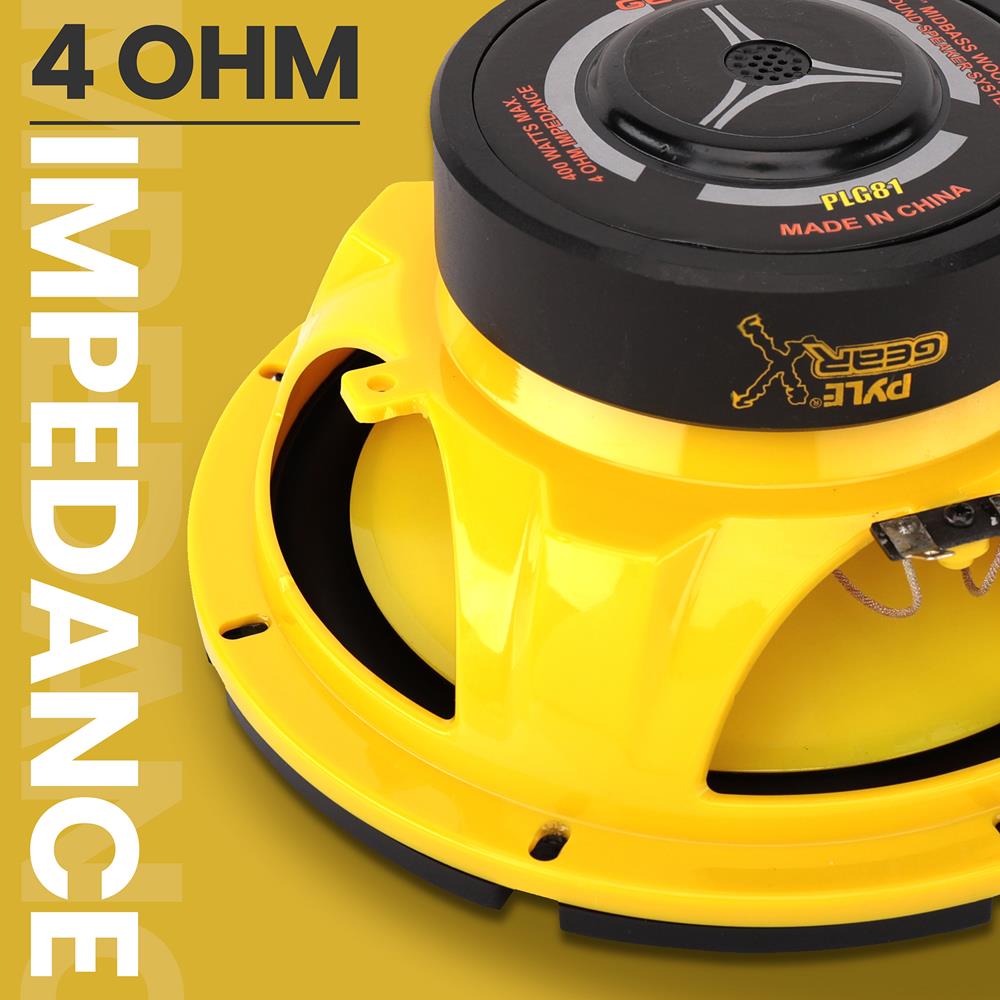Car Midbass Speaker 400W 8