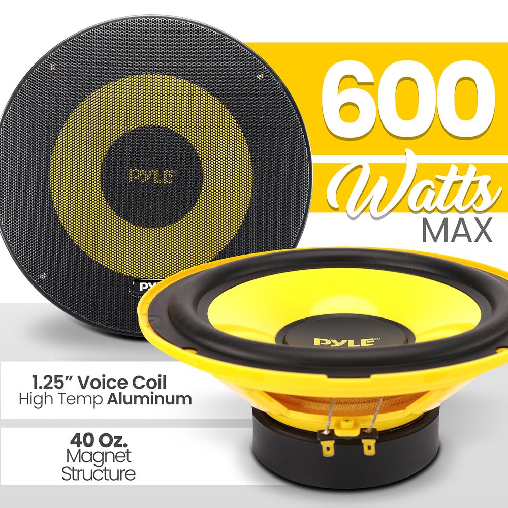 product image number 3 for Pyle Component Car Midbass Woofer