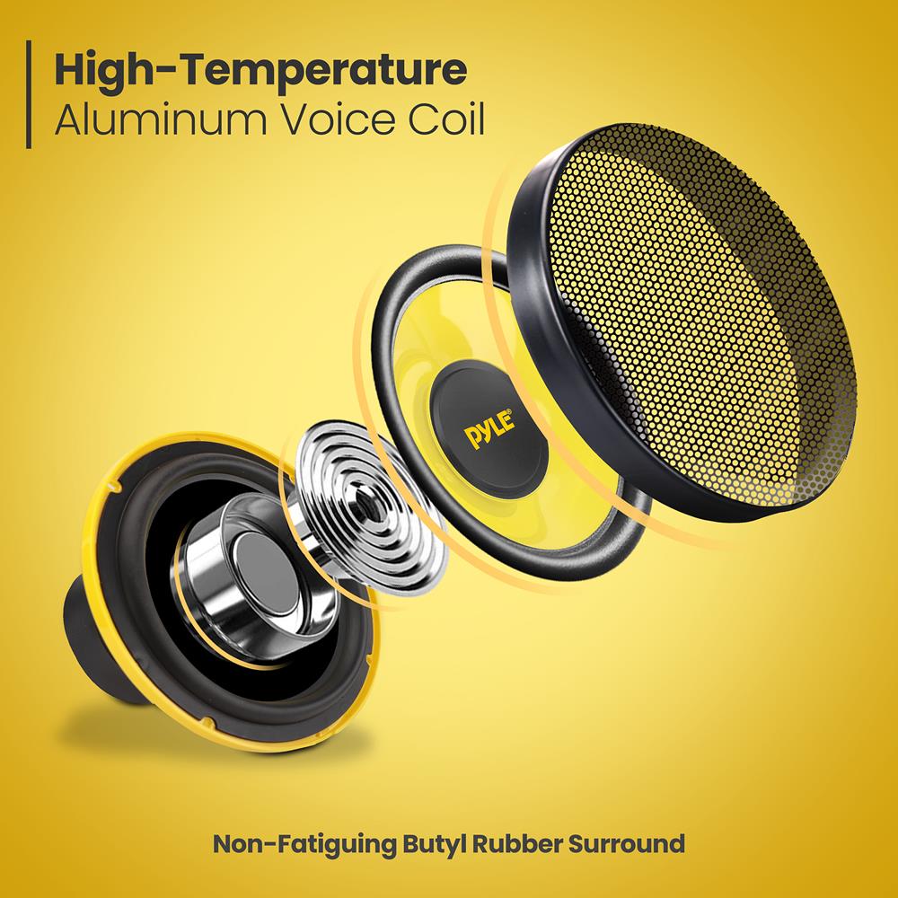 product image number 5 for Pyle Component Car Midbass Woofer