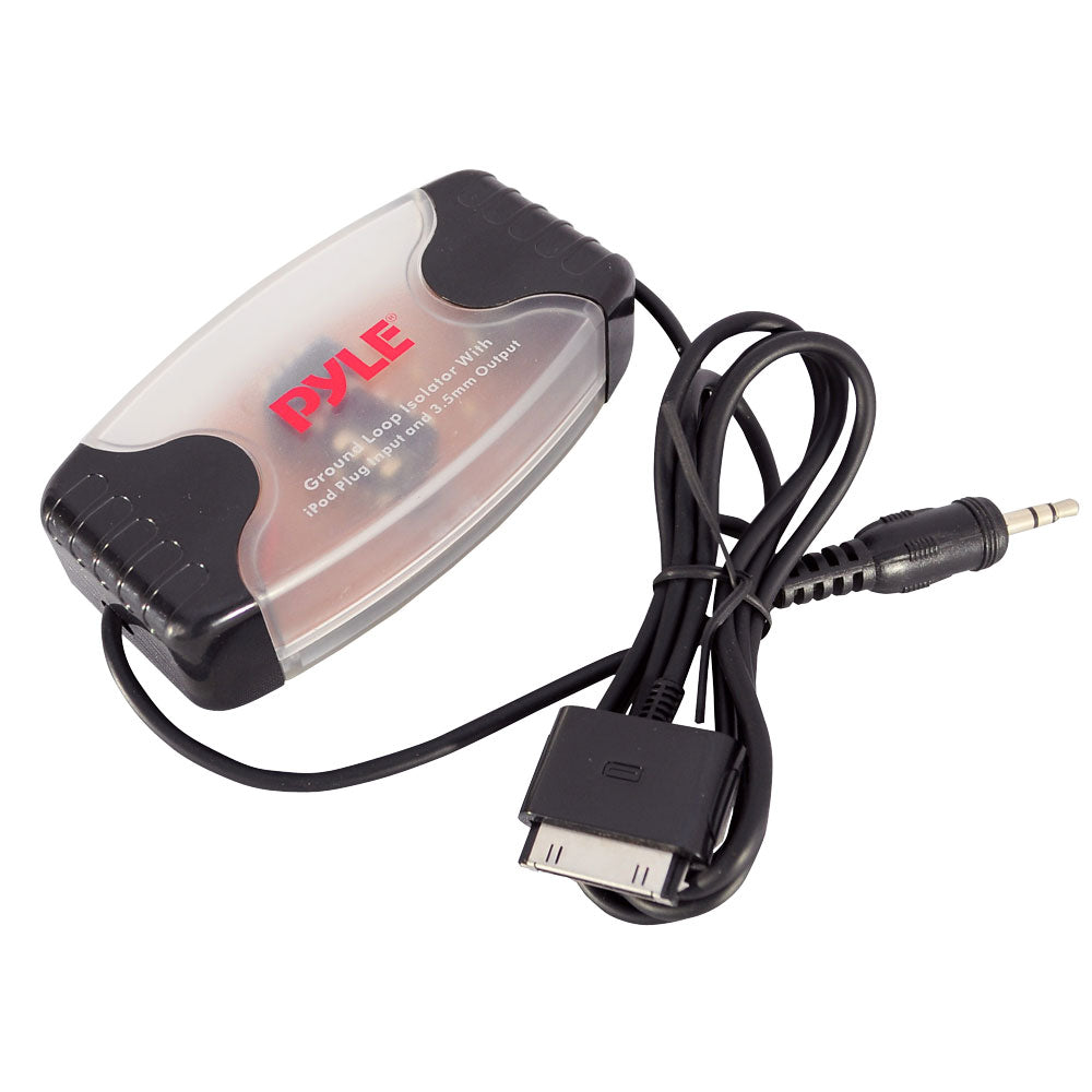 Ground Loop Noise Isolator - Eliminates Engine Hum - 3.5mm Stereo