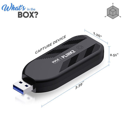 product image number 7 for Pyle Cameralink 4K Hdmi Video Capture Device