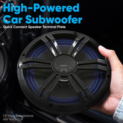 product image number 4 for Pyle 8'' Svc Subwoofer
