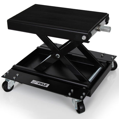 Motorcycle Lift Jack 2200 lbs Capacity Steel Anti-Skid Rubber Portable