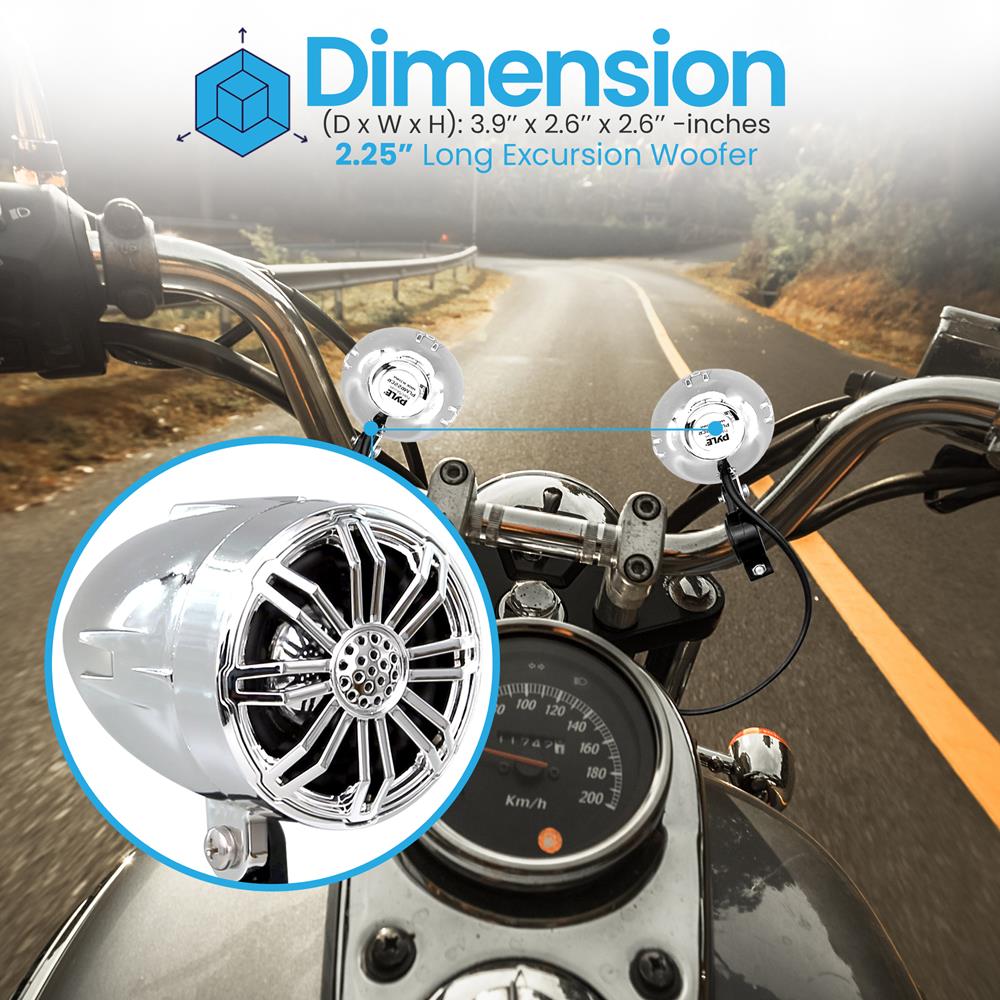 product image number 3 for Pyle Marine Utv Off-Road Speaker