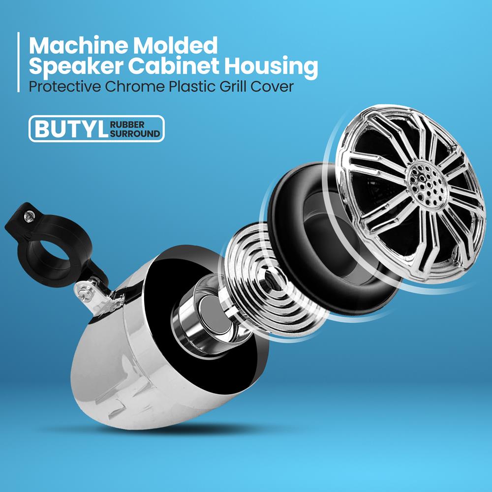 product image number 8 for Pyle Marine Utv Off-Road Speaker