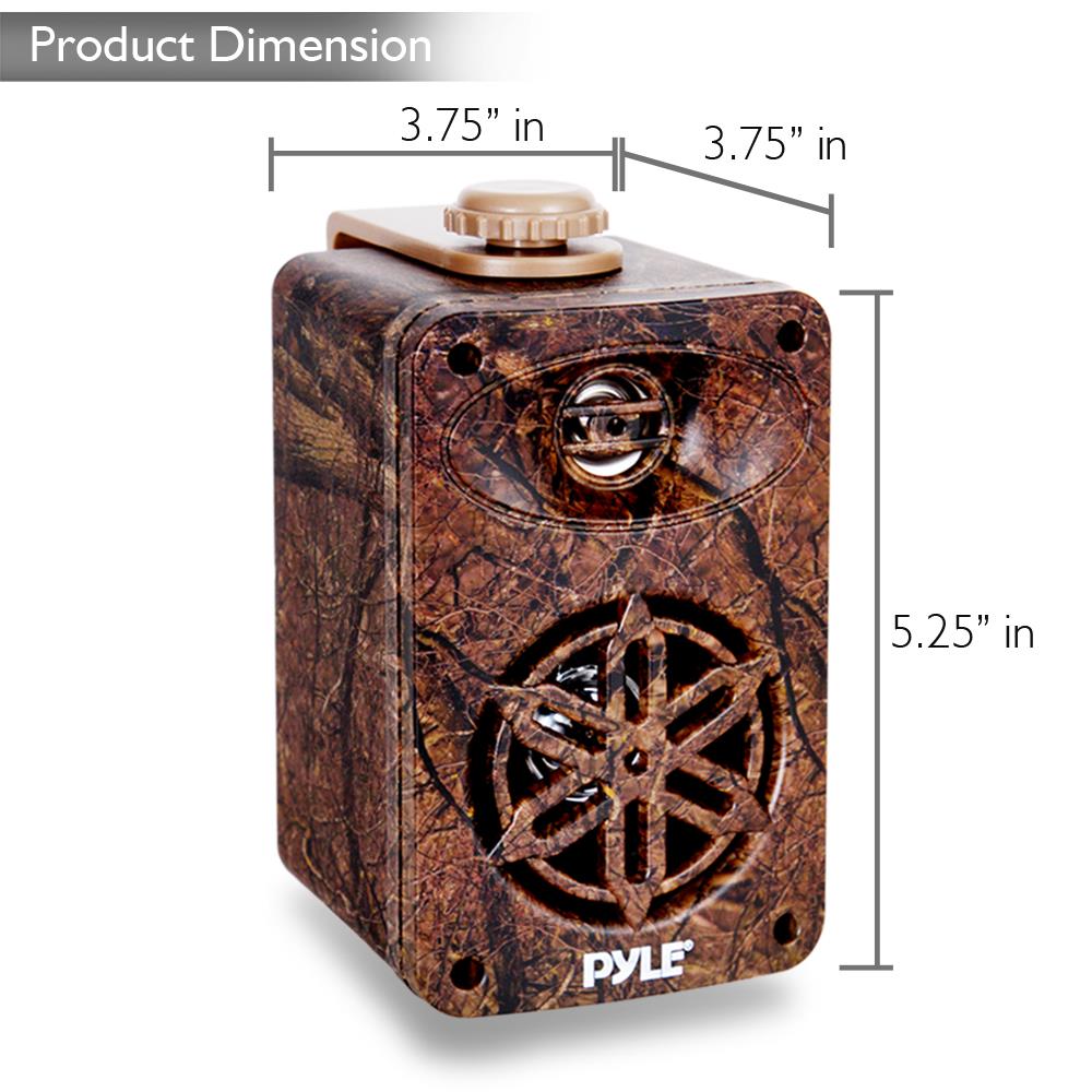 product image number 3 for Pyle 3.5'' Indoor/Outdoor Wall Mount Speakers