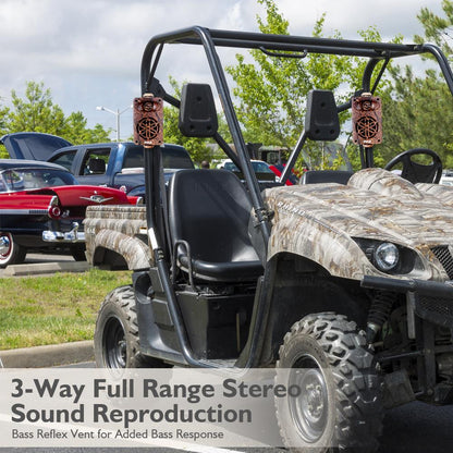 product image number 5 for Pyle 3.5'' Indoor/Outdoor Wall Mount Speakers