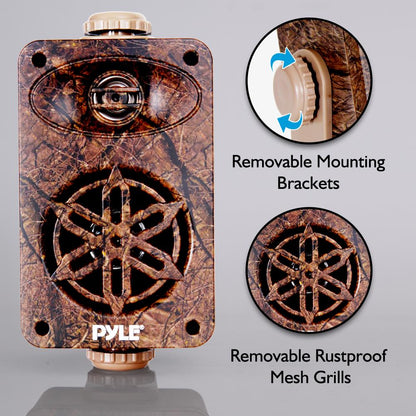 product image number 6 for Pyle 3.5'' Indoor/Outdoor Wall Mount Speakers