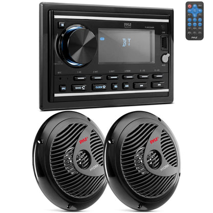 product image number 1 for Pyle Marine Bluetooth Mp3 Radio Receiver