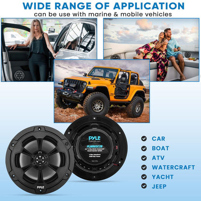 product image number 5 for Pyle Two-Way Marine Component/Coaxial Speaker