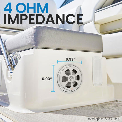 product image number 3 for Pyle Two-Way Marine Component/Coaxial Speaker
