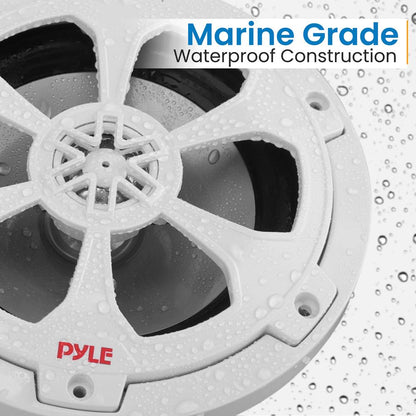 product image number 4 for Pyle Two-Way Marine Component/Coaxial Speaker