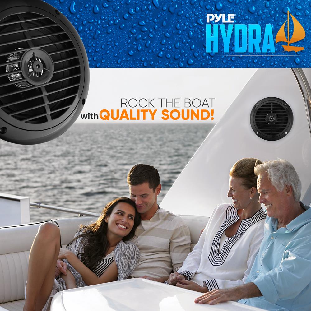 product image number 8 for Pyle 6.5 Inch Marine Component Speakers