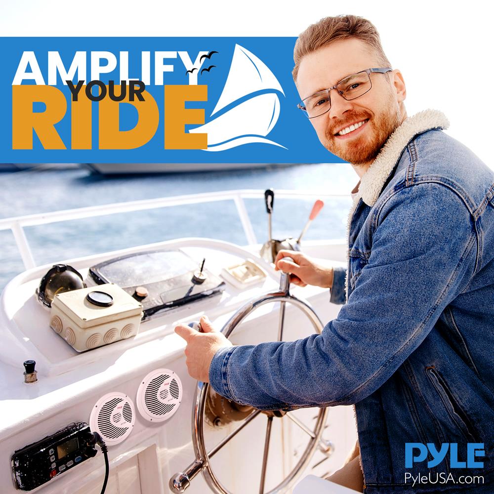 product image number 7 for Pyle 8'' Marine Component Speakers