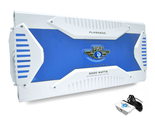 Marine Amplifier 3000W Waterproof 8-Channel MOSFET Power Supply