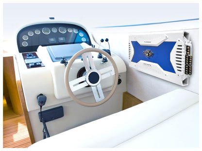 Marine Amplifier 3000W Waterproof 8-Channel MOSFET Power Supply