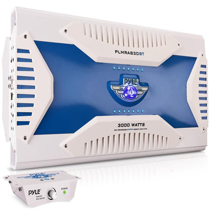 3000W Marine Bluetooth Amplifier, Waterproof, 8-Channel, Aluminum Alloy