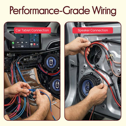 Marine Audio Wiring Kit 1000W Marine Grade 20ft 8 Gauge Power Wire