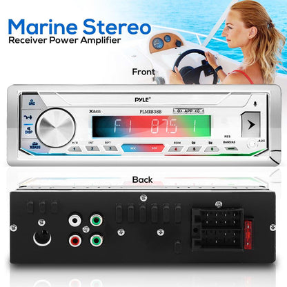 product image number 2 for Pyle Marine Bluetooth Cd/Mp3 Radio Receiver