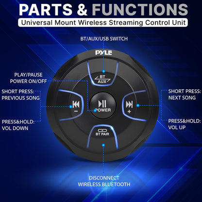 Amplified Wireless Bt Audio Controller