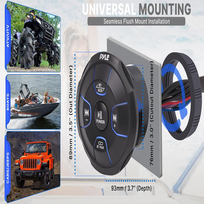 Amplified Wireless Bt Audio Controller