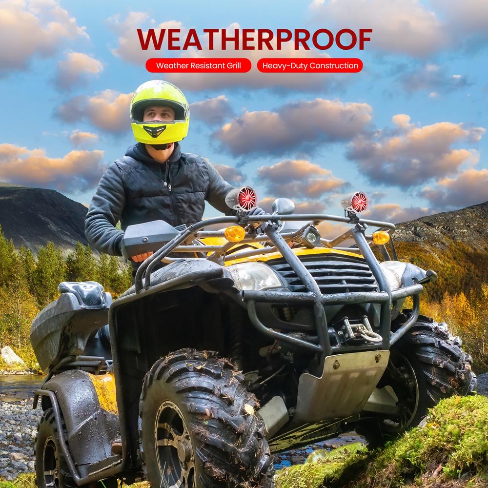 product image number 5 for Pyle Marine Utv Off-Road Bluetooth Speaker