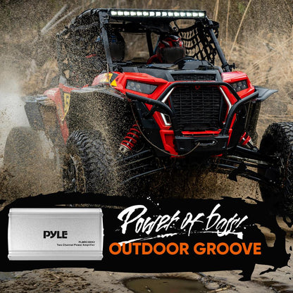 2-Channel Weather-Resistant Audio Amplif