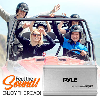 2-Channel Weather-Resistant Audio Amplif