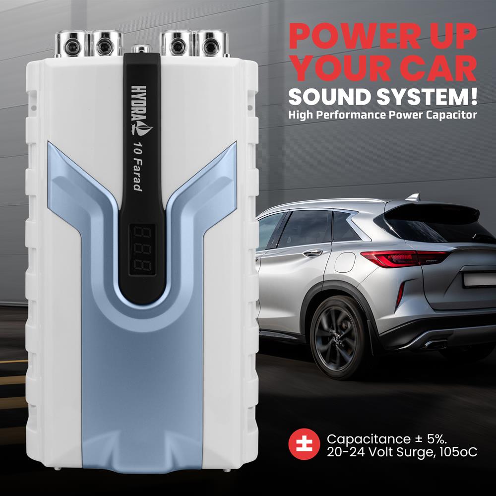 product image number 2 for Pyle 1.0 Farad Digital Power Capacitor