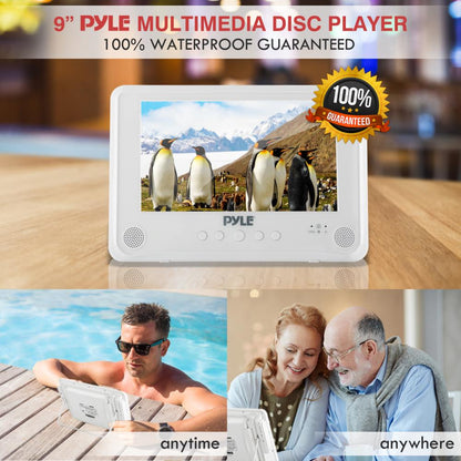 product image number 6 for Pyle Waterproof Rated Portable Cd/Dvd Player