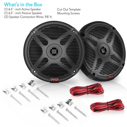 product image number 9 for Pyle 6.5’’ Waterproof Rated Marine Speakers