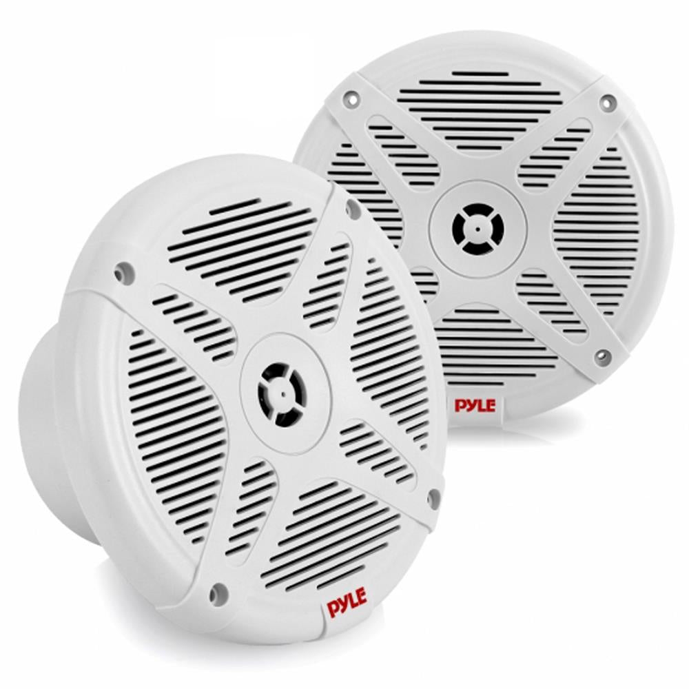 6.5" Marine Speakers Waterproof Bluetooth 600W White