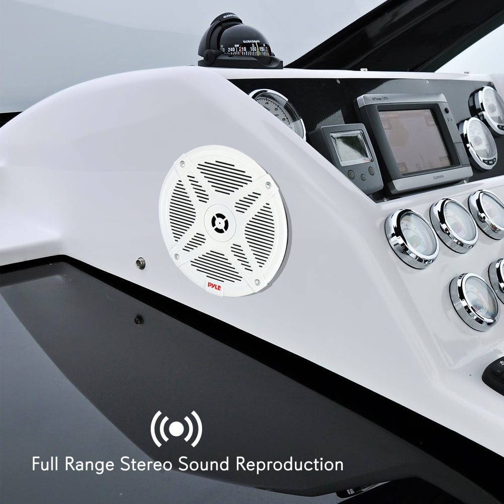 6.5" Marine Speakers, Waterproof, Wireless RF Streaming - Thumbnail 3