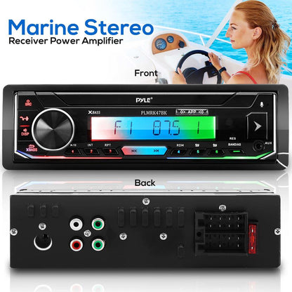 Marine Bluetooth Cd/Mp3 Radio Receiver