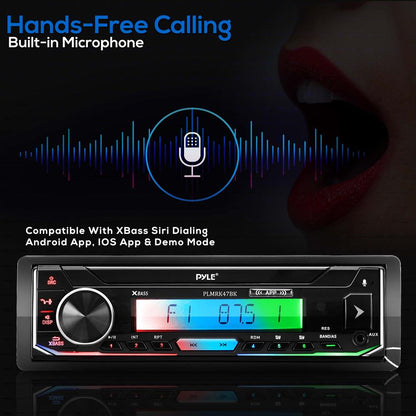Marine Bluetooth Cd/Mp3 Radio Receiver