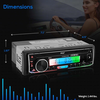 Marine Bluetooth Cd/Mp3 Radio Receiver