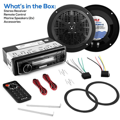Marine Bluetooth Cd/Mp3 Radio Receiver