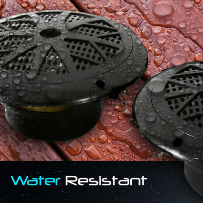 Marine Stereo Kit Bluetooth Streaming Waterproof Speakers Hands-Free Calling