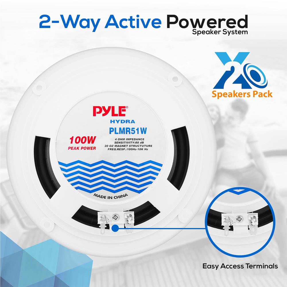 product image number 3 for Pyle Marine Bluetooth Cd/Mp3 Radio Receiver &