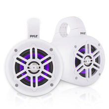 product image number 1 for Pyle 4” Waterproof Rated Led Tower Speakers