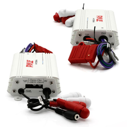 Marine Amplifier 200W Bluetooth Waterproof White