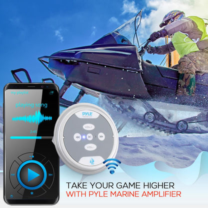 product image number 6 for Pyle 2-Ch. Bluetooth Marine Amplifier Kit
