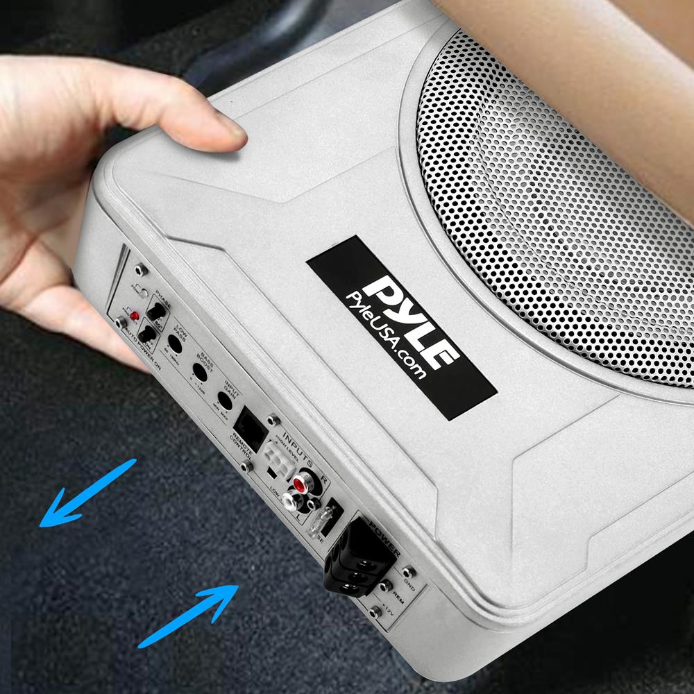 product image number 7 for Pyle Marine Grade Slim Active Subwoofer