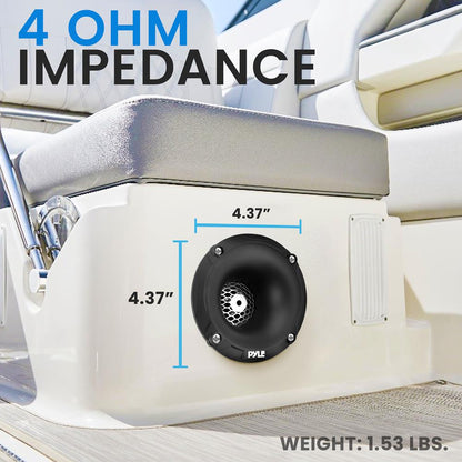 product image number 3 for Pyle Marine Tweeter Speaker System