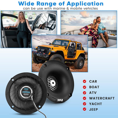 product image number 5 for Pyle Marine Tweeter Speaker System