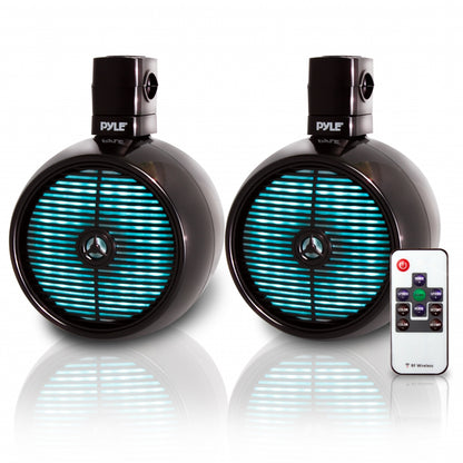 product image number 1 for Pyle 8.0'' Led Wakeboard Tower Speakers