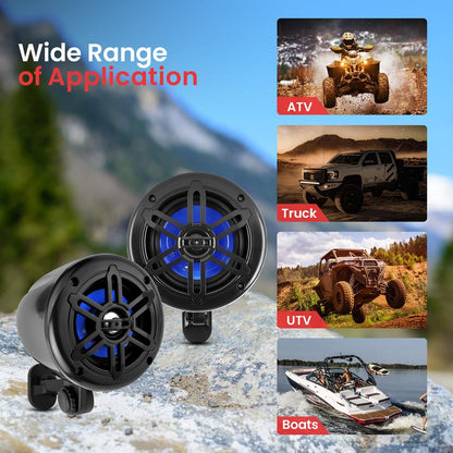 product image number 6 for Pyle Marine Utv Off-Road Speaker